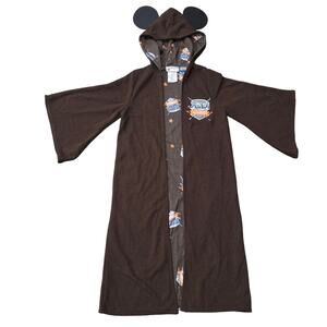 Disney Parks Star Wars Jedi Training Academy Brown Robe Halloween Padawan Cloak